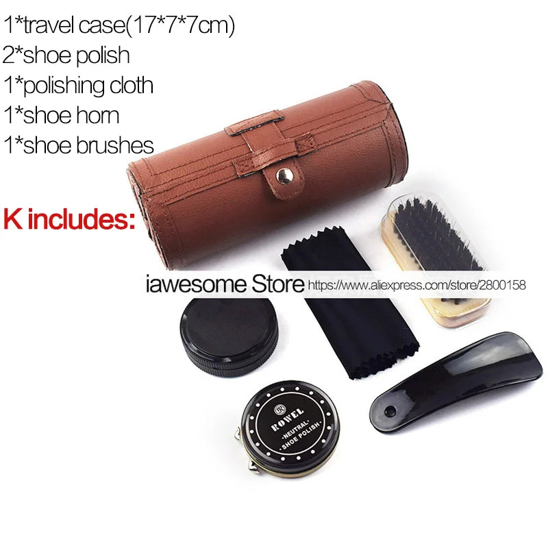 Good Feet Professional Shoe Care Kit - Portable Set for Boots and Sneakers
