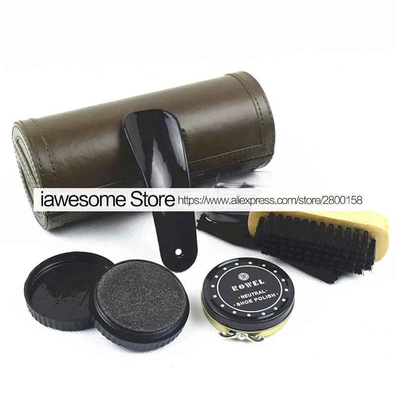Good Feet Professional Shoe Care Kit - Portable Set for Boots and Sneakers