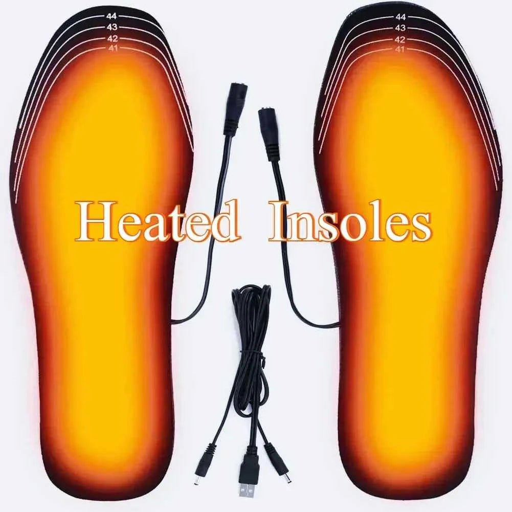 Good Feet USB Heated Insoles for Shoes - Electric Foot Warming Pads