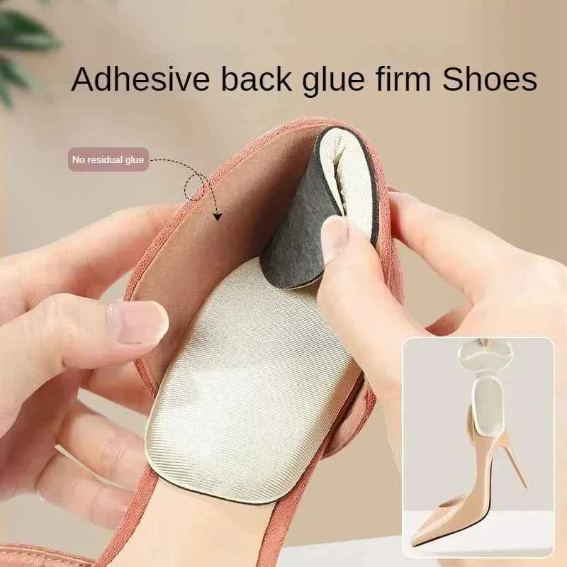 Good Feet 8-Piece Adjustable Adhesive Sponge Heel Pads for Shoes, Grip Protectors, Pain Relief Foot Care Inserts