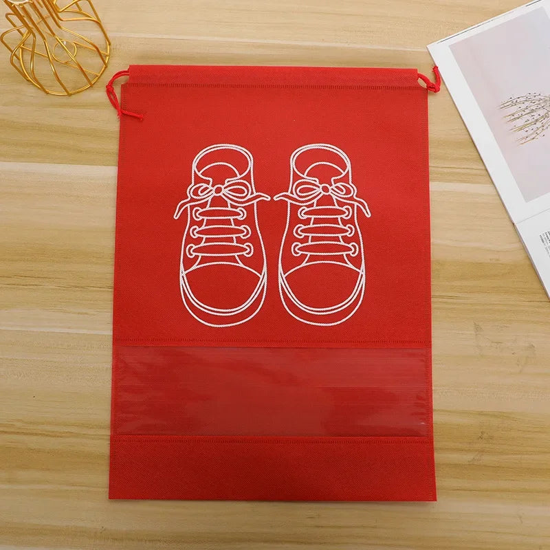 Good Feet Waterproof Nylon Shoe Storage Bag - Portable, Multifunctional Travel Organizer and Shoe Sorting Pouch