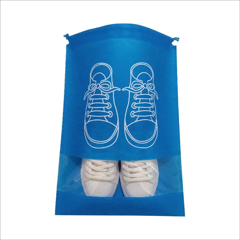 Good Feet Waterproof Nylon Shoe Storage Bag - Portable, Multifunctional Travel Organizer and Shoe Sorting Pouch