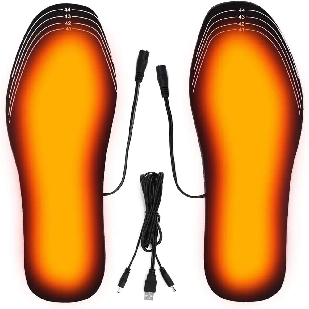Good Feet USB Heated Insoles for Shoes - Electric Foot Warming Pads