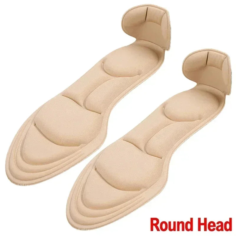 Good Feet Memory Foam Shoe Insoles for Women with Cushion Support, Anti-Slip Gel Heel Pads, Comfortable Orthopedic Foot Pads Designed for High Heels