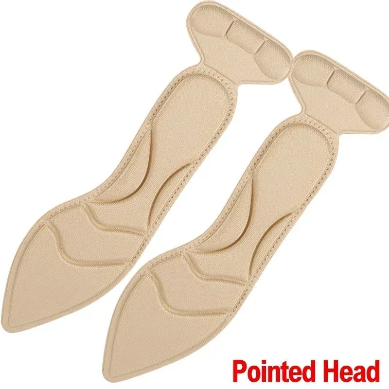 Good Feet Memory Foam Shoe Insoles for Women with Cushion Support, Anti-Slip Gel Heel Pads, Comfortable Orthopedic Foot Pads Designed for High Heels