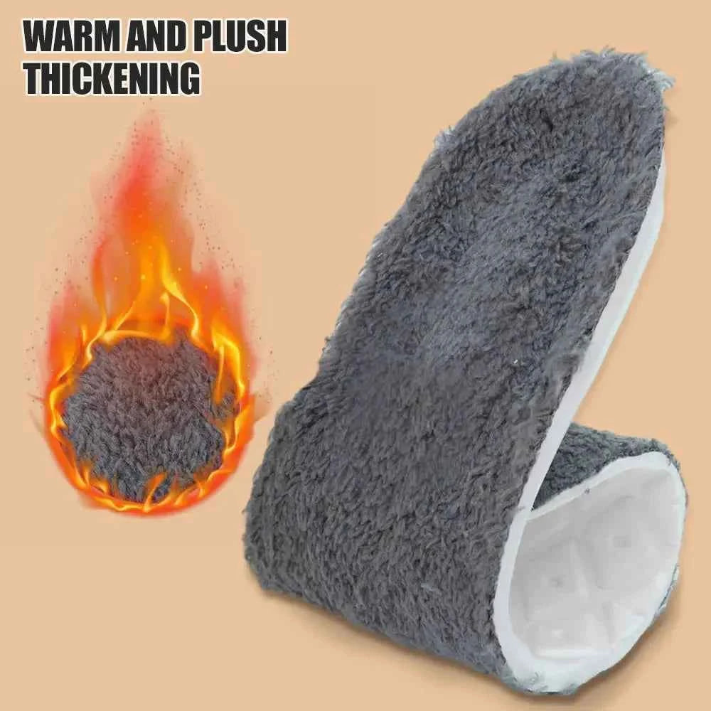 Good Feet 2-Piece Self-Heating Thermal Insoles with Wool and Memory Foam for Winter, Suitable for Men and Women Sports Shoes