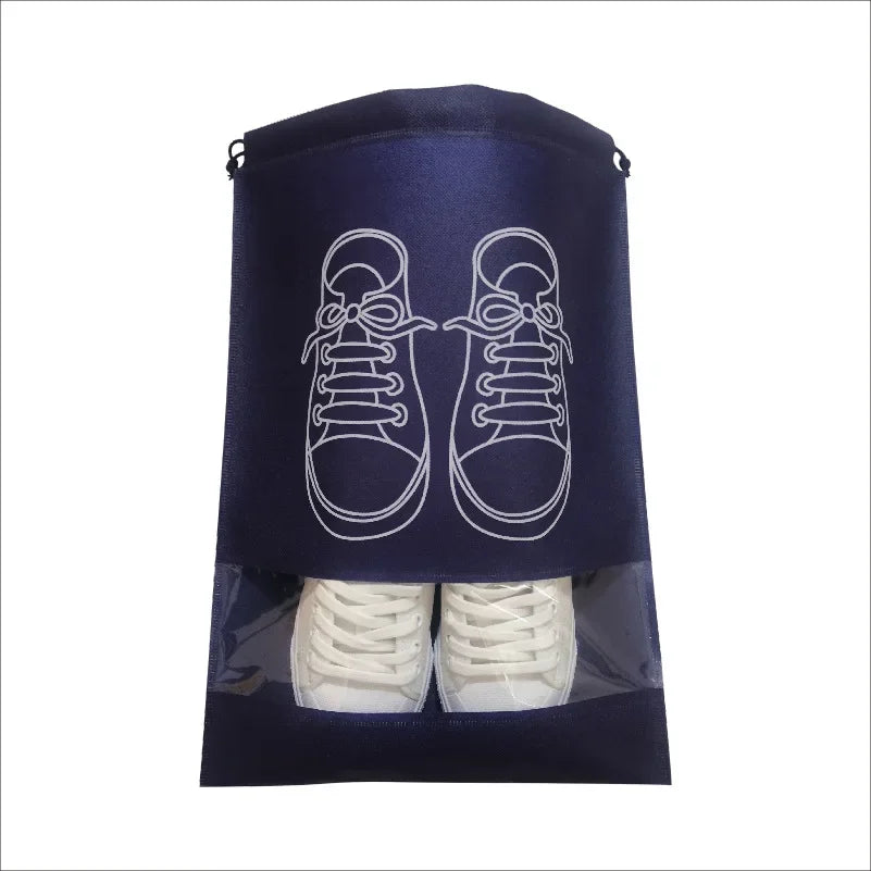 Good Feet Waterproof Nylon Shoe Storage Bag - Portable, Multifunctional Travel Organizer and Shoe Sorting Pouch