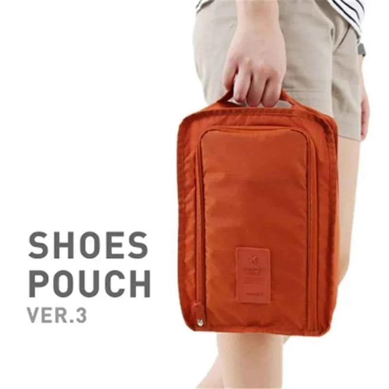 Good Feet Waterproof Nylon Shoe Storage Bag - Portable, Multifunctional Travel Organizer and Shoe Sorting Pouch