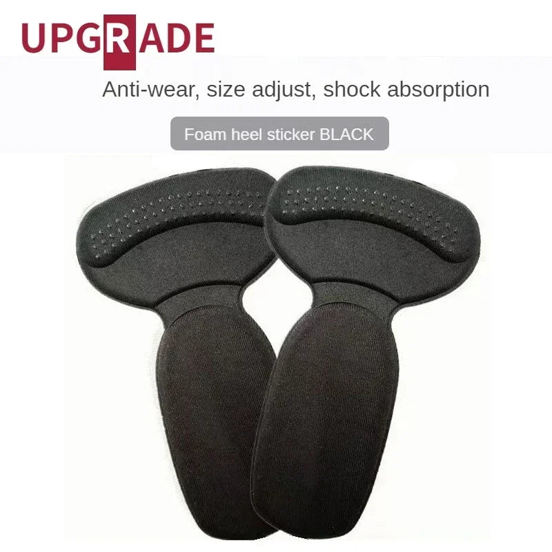 Good Feet 8-Piece Adjustable Adhesive Sponge Heel Pads for Shoes, Grip Protectors, Pain Relief Foot Care Inserts